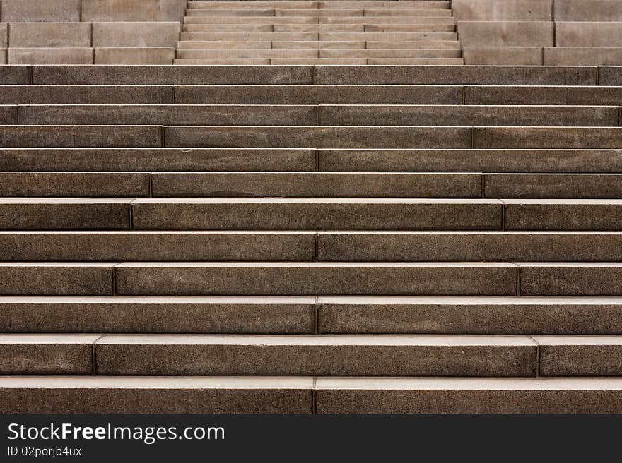 Stairs of Slavin memorial in Bratislava (Slovakia). Stairs of Slavin memorial in Bratislava (Slovakia)