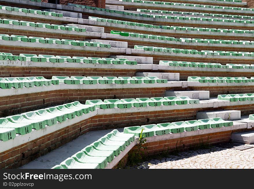 Amphitheater seats