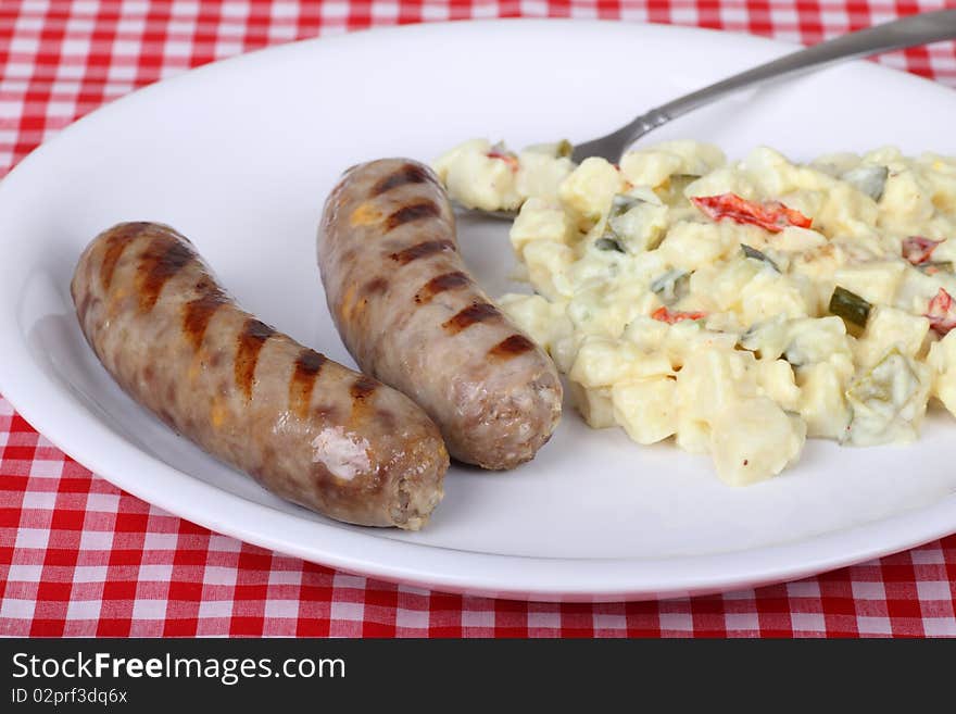 Grilled Bratwurst