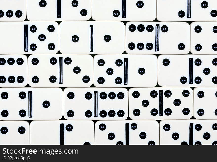 Abstract background consisting of dominoes fragments. Abstract background consisting of dominoes fragments