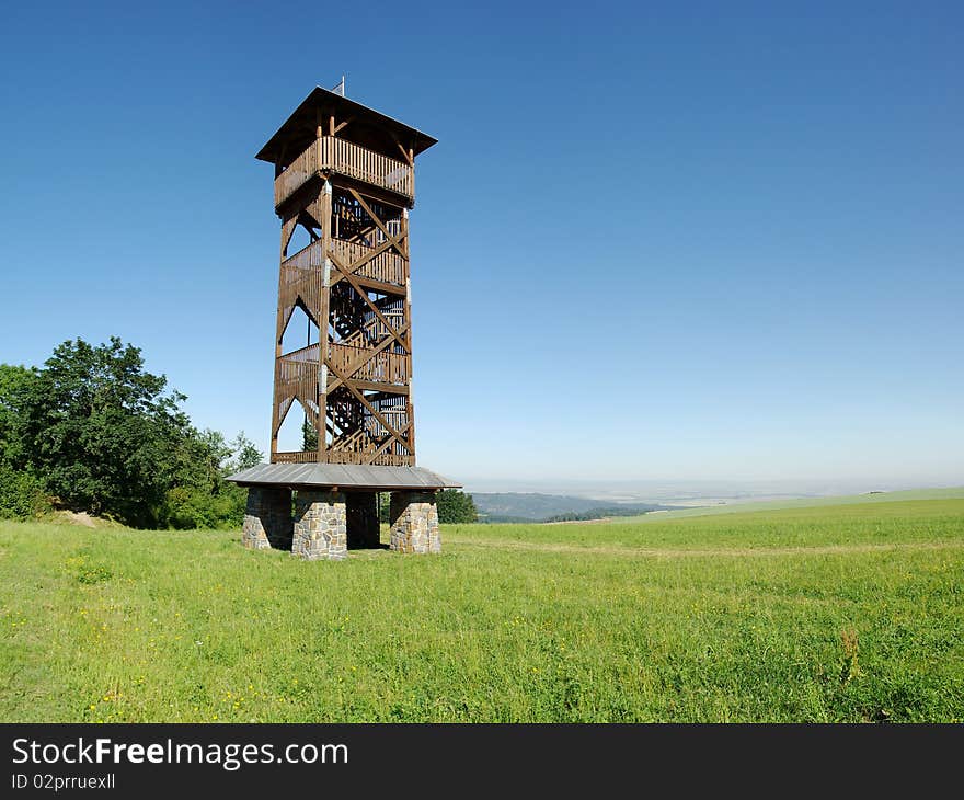 Wooden View-tower Sance