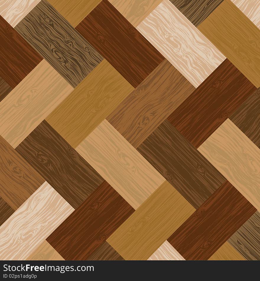 Multicolored Parquet