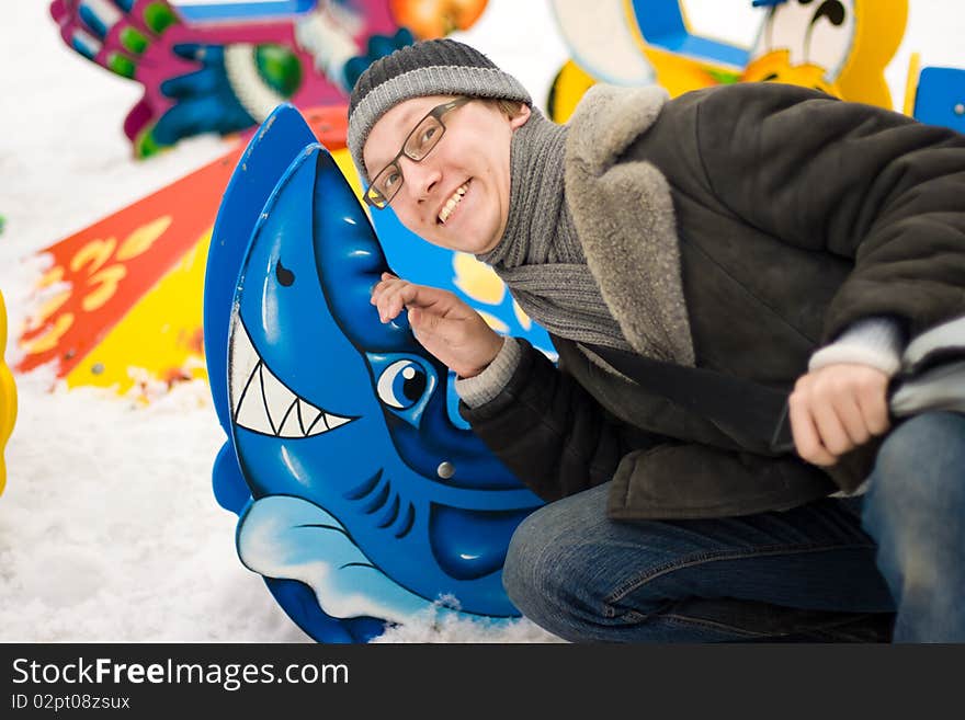 Smiling young boy