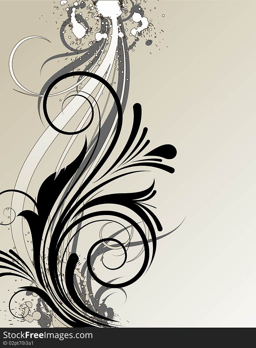 Abstract illustration. Suits well for design. Abstract illustration. Suits well for design.