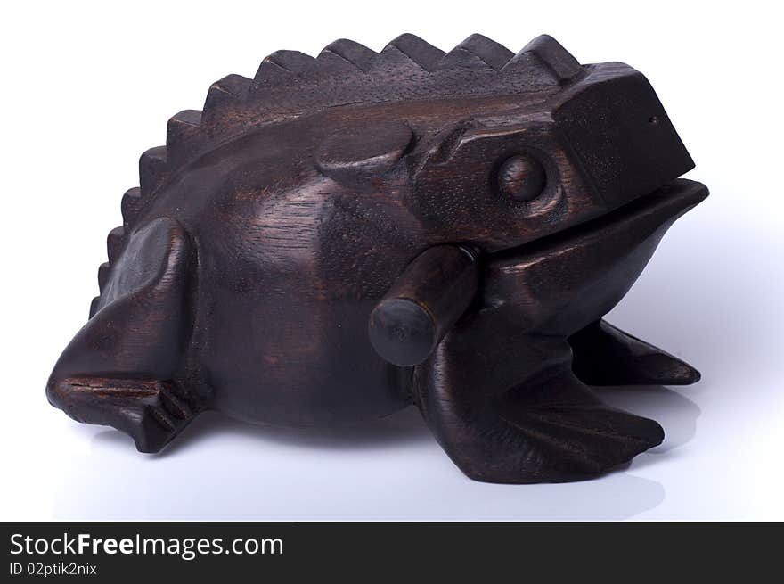 Wooden frog profile