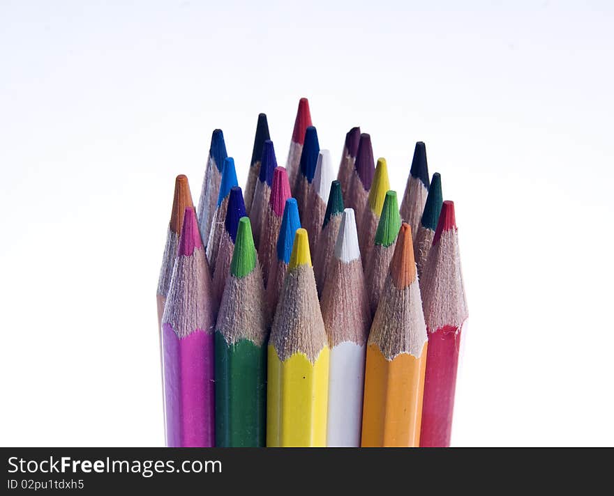 Close up shot of a set of pens