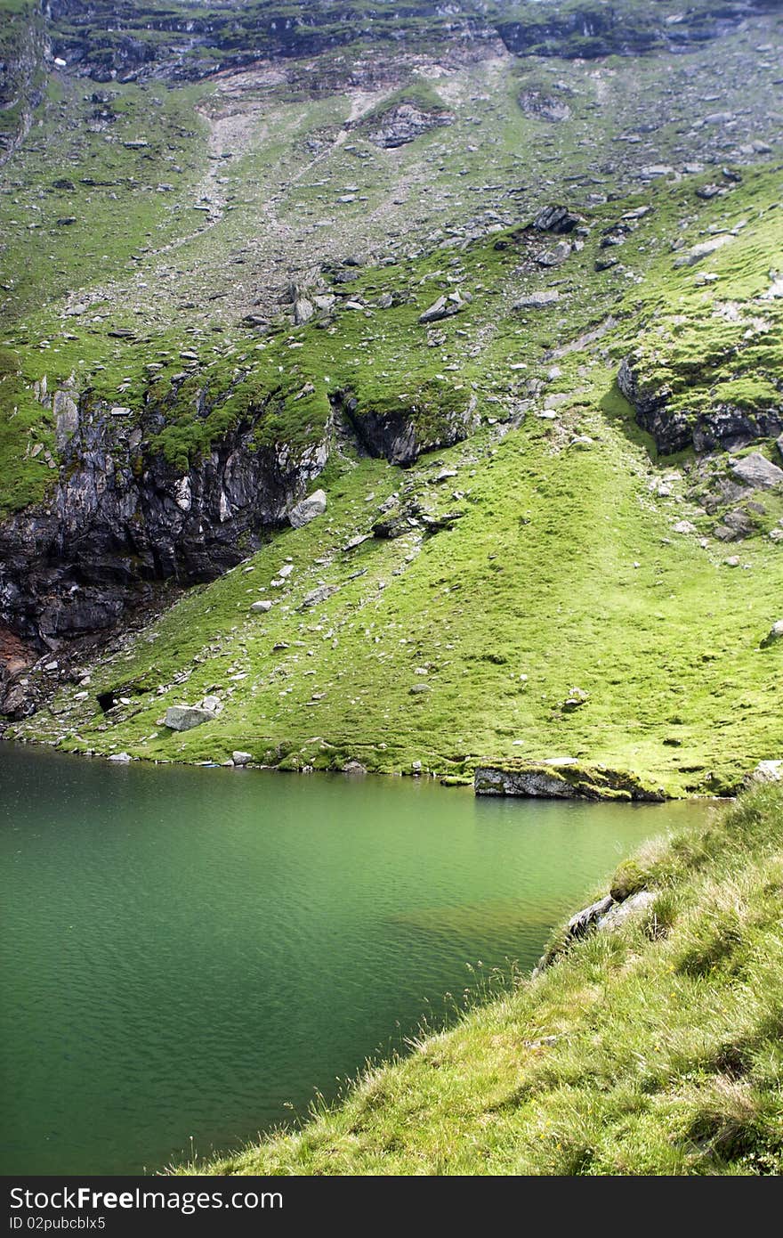 Balea Glacier Lake