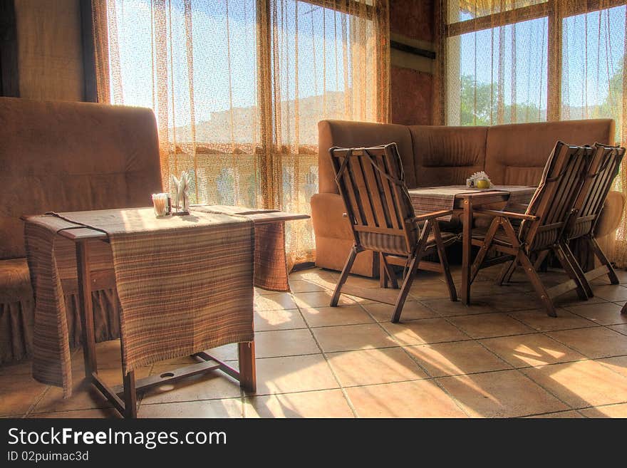 Sofas and chairs in a beautiful interior