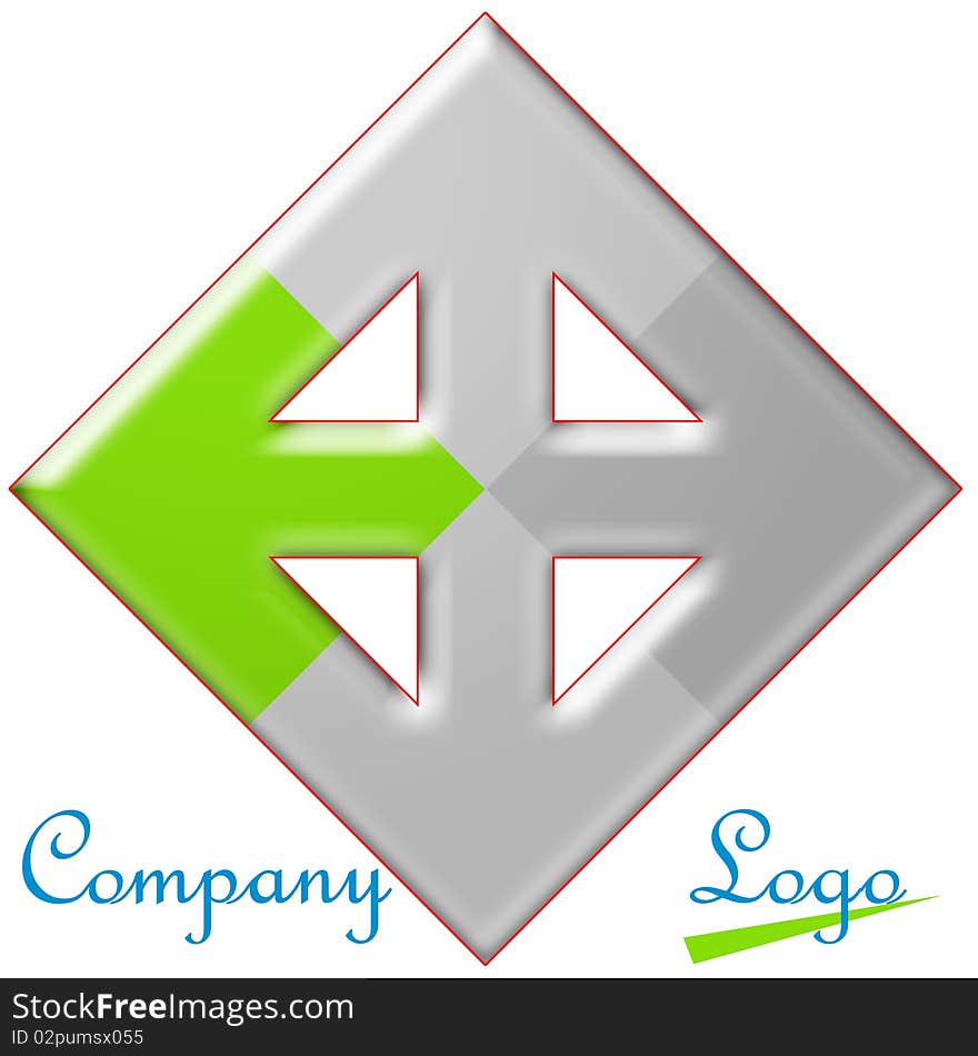 Logo for companies and educational institution. Logo for companies and educational institution