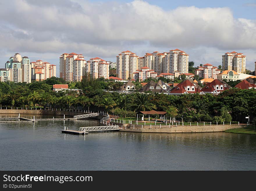 The quarters of Malaysians worker in Putrajaya. The quarters of Malaysians worker in Putrajaya