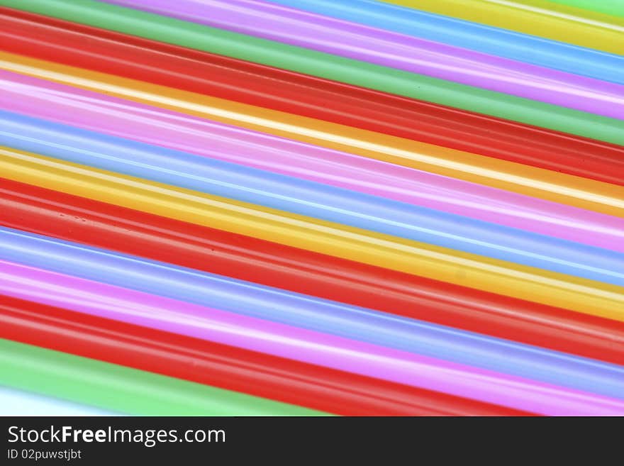 Colorful straw water when put together is pretty unusual background. Colorful straw water when put together is pretty unusual background