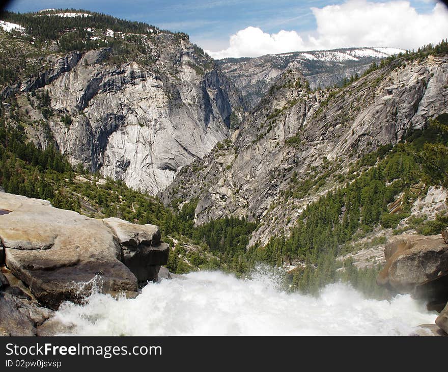 Top of Nevada Falls