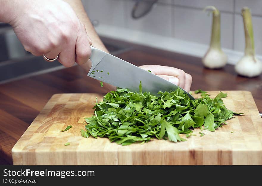 Kitchen scene