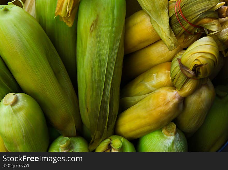 A corn in the market