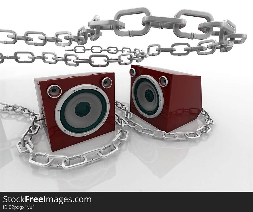 Speaker and Chain