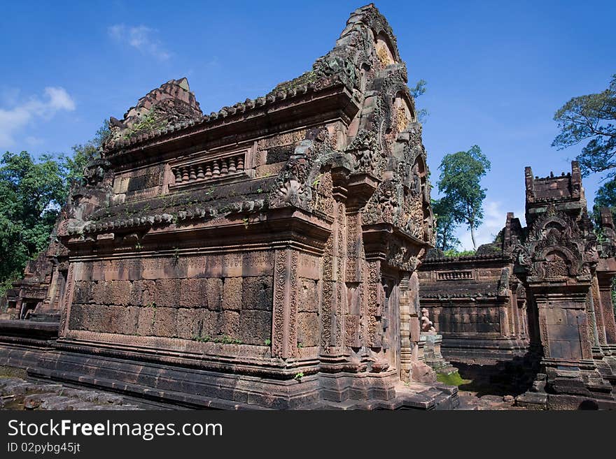 Banteay Srei Temple at Angkor Siem Reap Cambodia