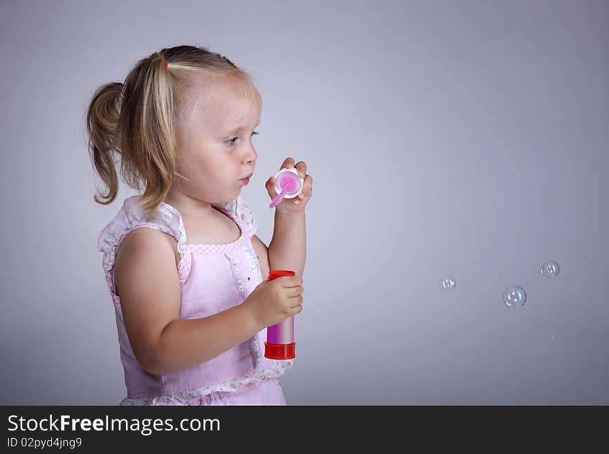 Small soap bubbles