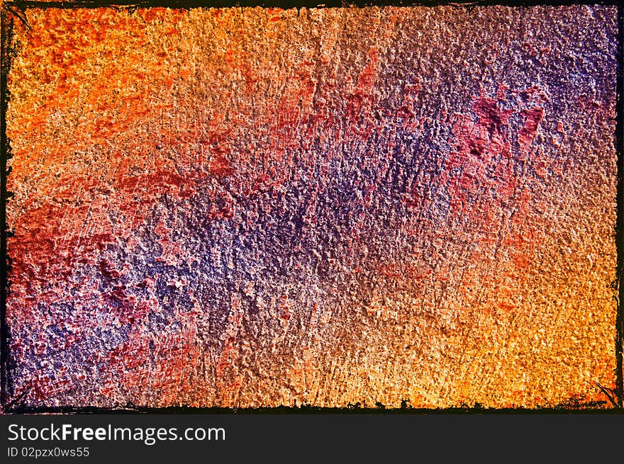 Colorful old concrete wall can be used as background. Colorful old concrete wall can be used as background.