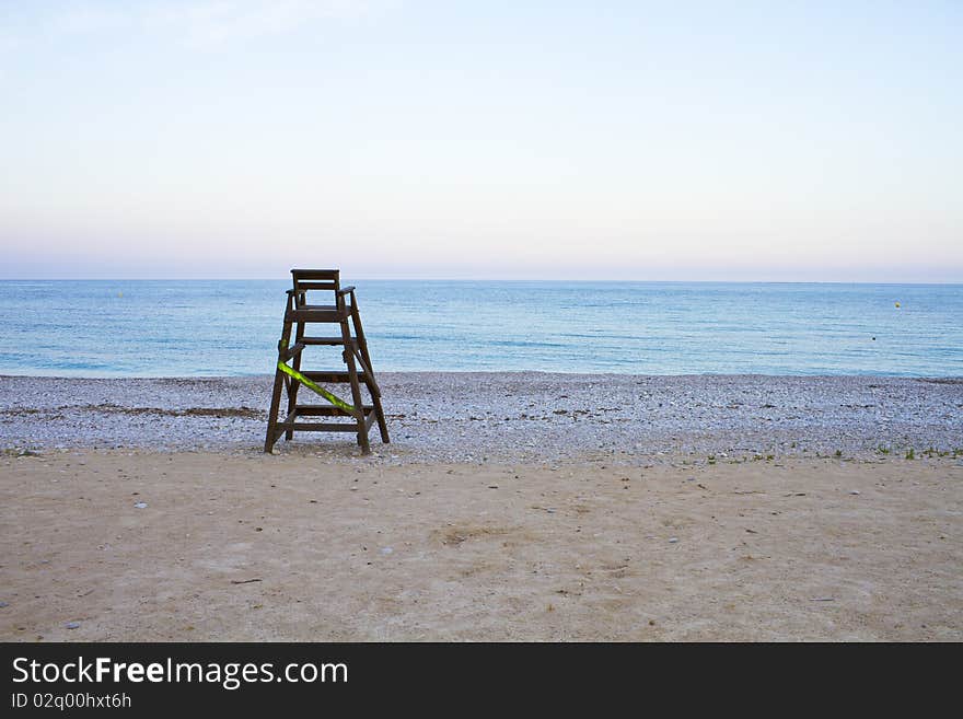 Life guard tower