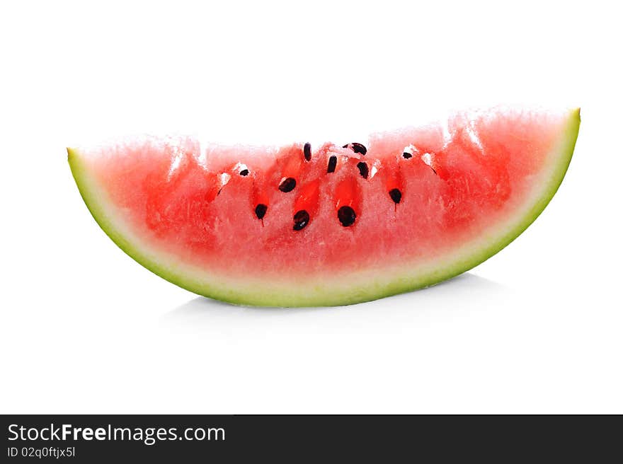 Sliced watermelon close up