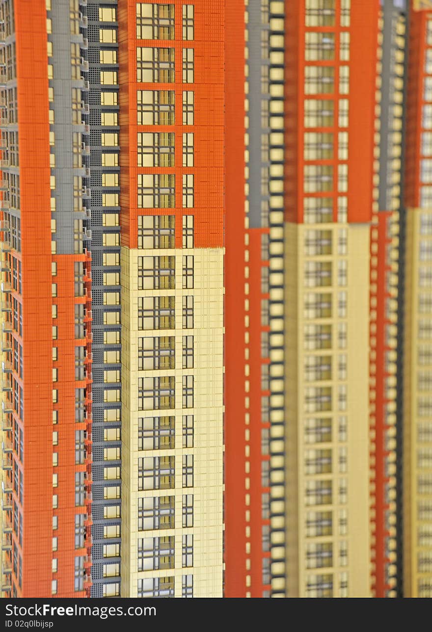 Housing tall building construction model