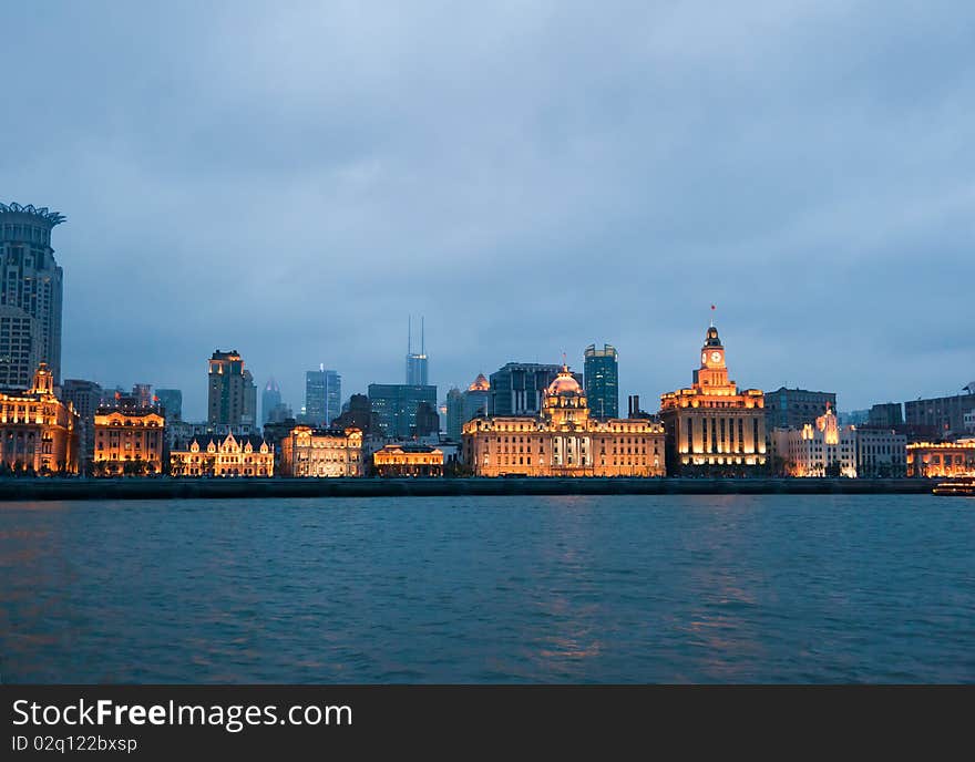 The Bund district - Old Part of Shanghai