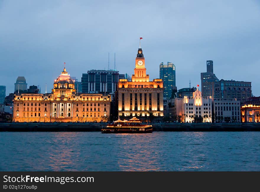 The Bund district - Old Part of Shanghai