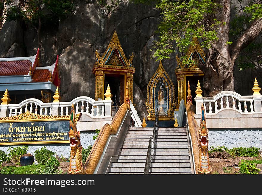 The Temple had built into the cave