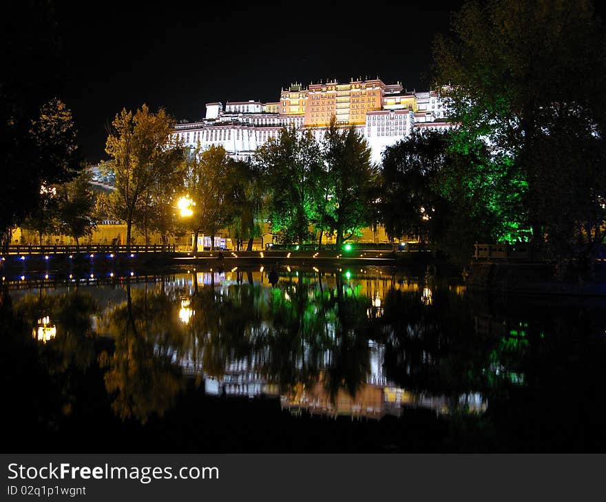 The Potala Palace in Lhasa