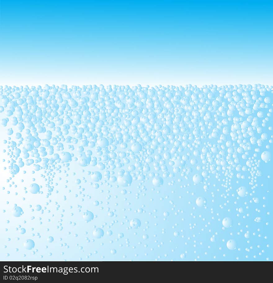 Abstract blue water background texture