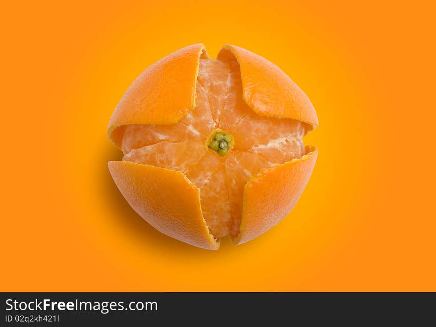 Tangerine and peel 3 | Clipping paths