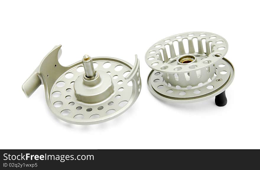 Disassembled professional reel