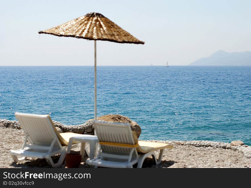 Seaside beach Lykia world, Olu Deniz, Turkey. Seaside beach Lykia world, Olu Deniz, Turkey