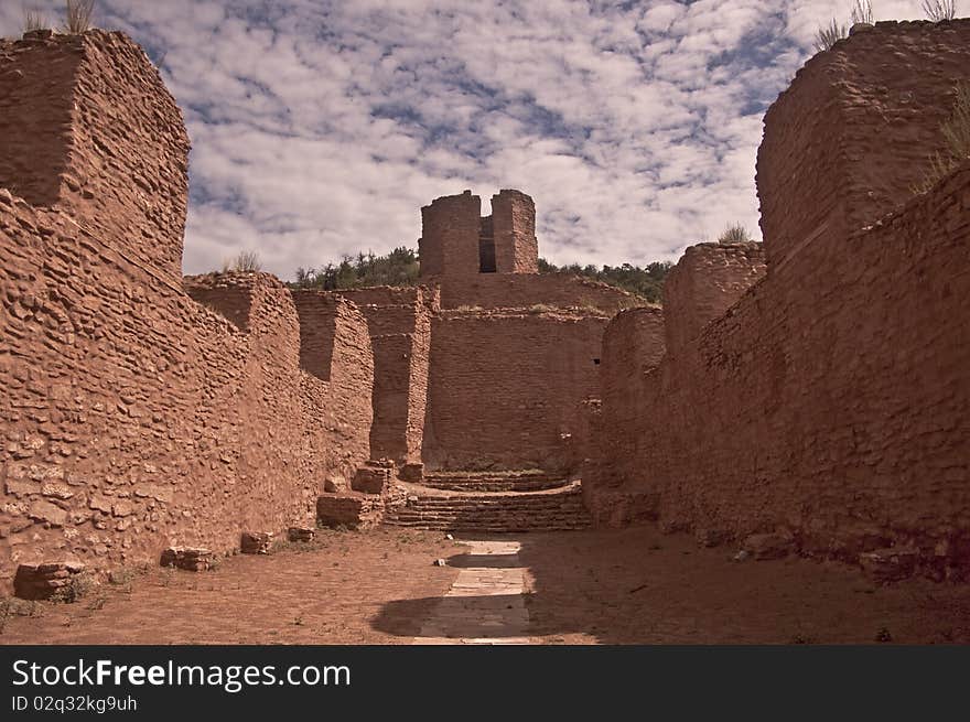 Ruins of an Old Spanish Mission