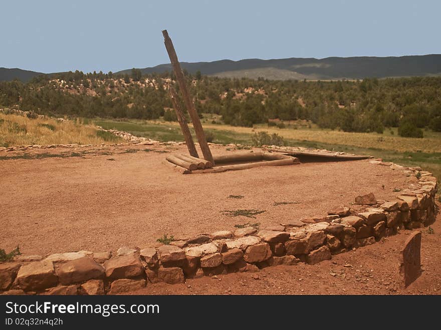 Ruins of an Old Kiva