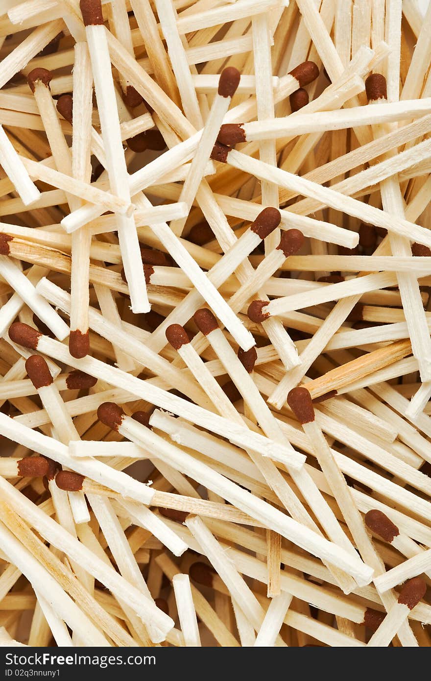 Heap of matches - abstract background. Heap of matches - abstract background