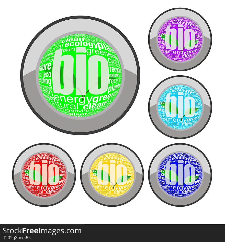 Bio Button Set