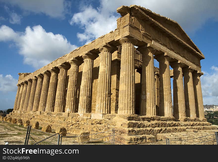 Temple In The Valley Of Temples