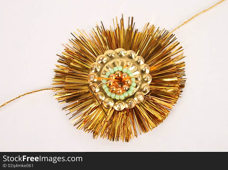 Rakhi - a hand band auspiciouly used by sister in India to tie it to the wrist of her brother on traditional indian festival known As RAKHSA BANDHAN means a bond of love.