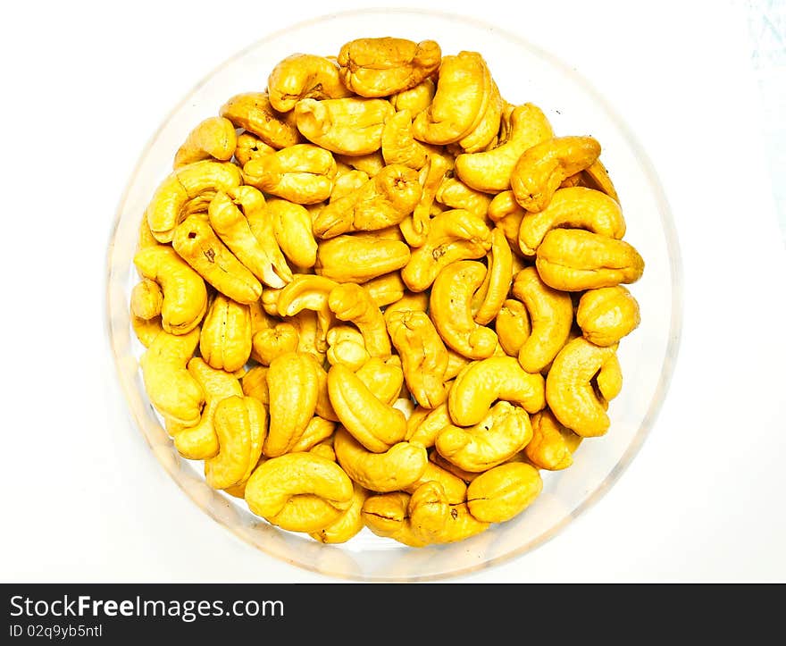 Crispy Mango seed which usually take as Thai snack.