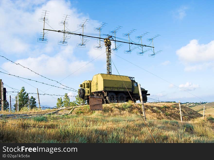 Radar On Military Base