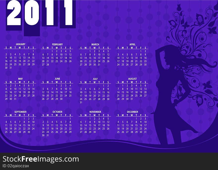 Calendar for 2011