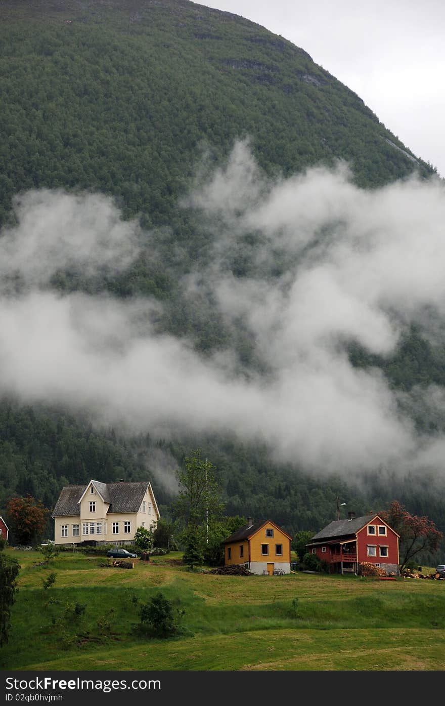 Village of Loen on Nordfjord