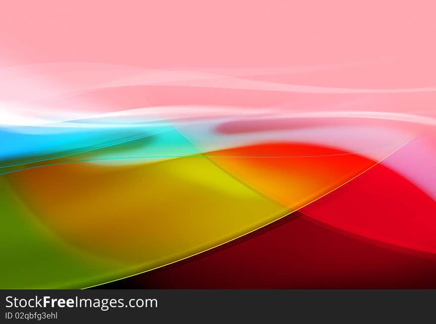 Abstract colored background, wave, veil or smoke texture - computer generated picture. Abstract colored background, wave, veil or smoke texture - computer generated picture