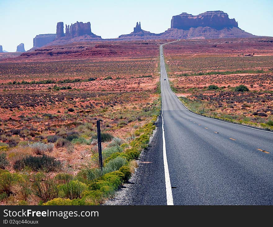 Summer in the Monument Valley