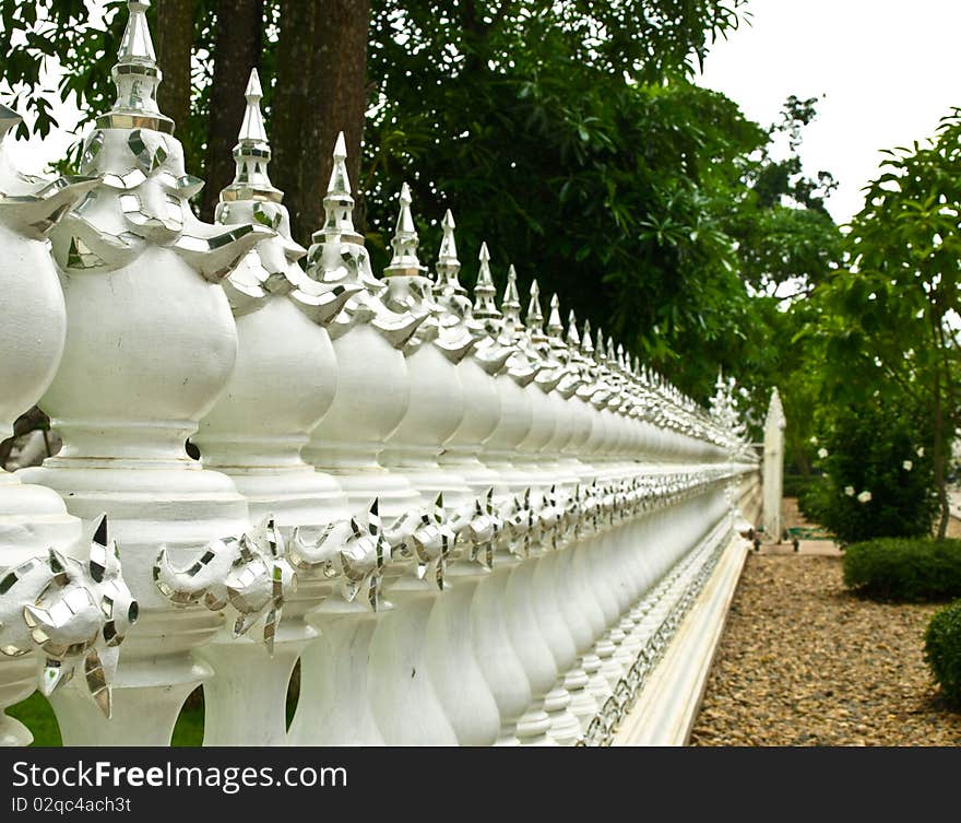 Arts Wat Rong Khun. Chiang Rai Province in Thailand. Arts Wat Rong Khun. Chiang Rai Province in Thailand