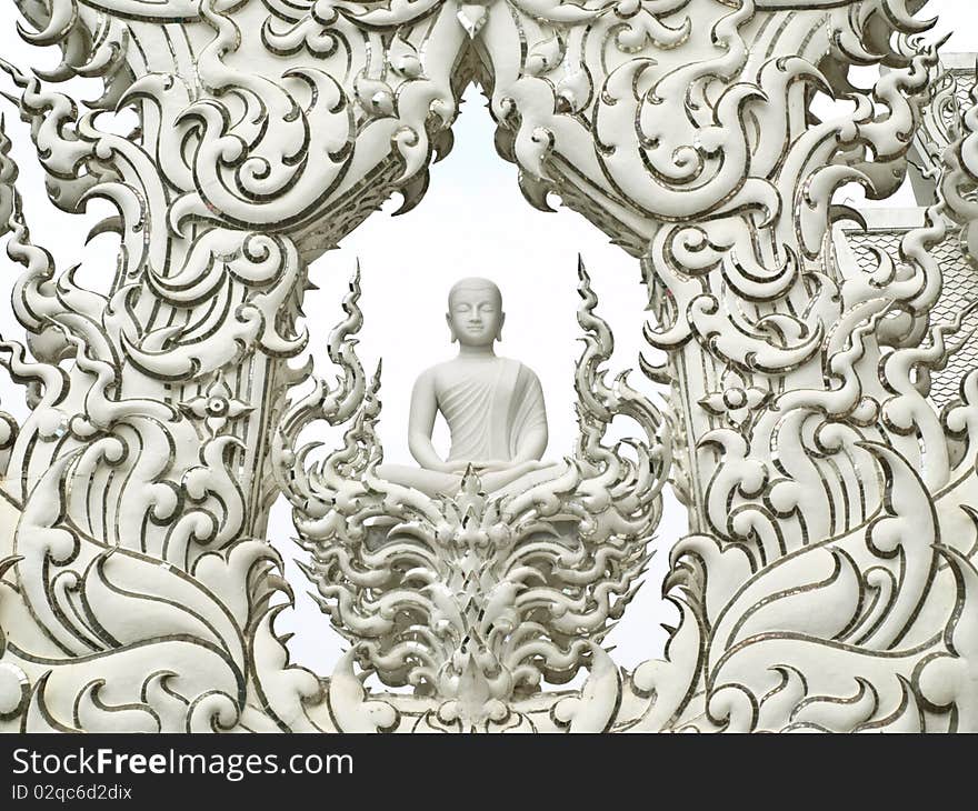 Wat Rong Khun Thai art.