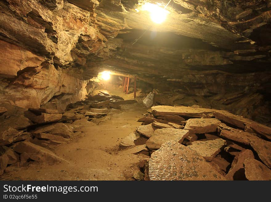 Natural Stone Cave.