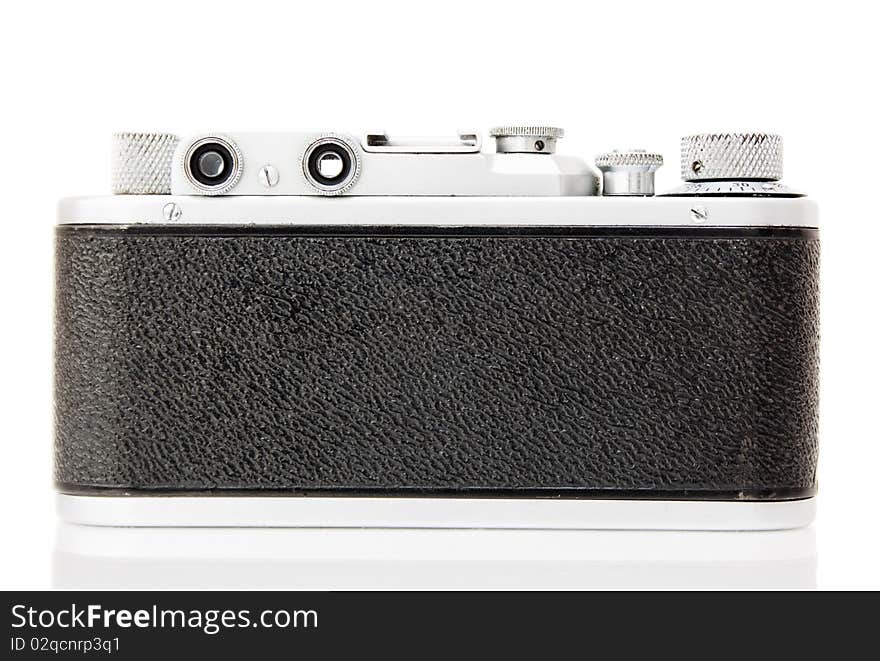 Vintage Camera isolated on white