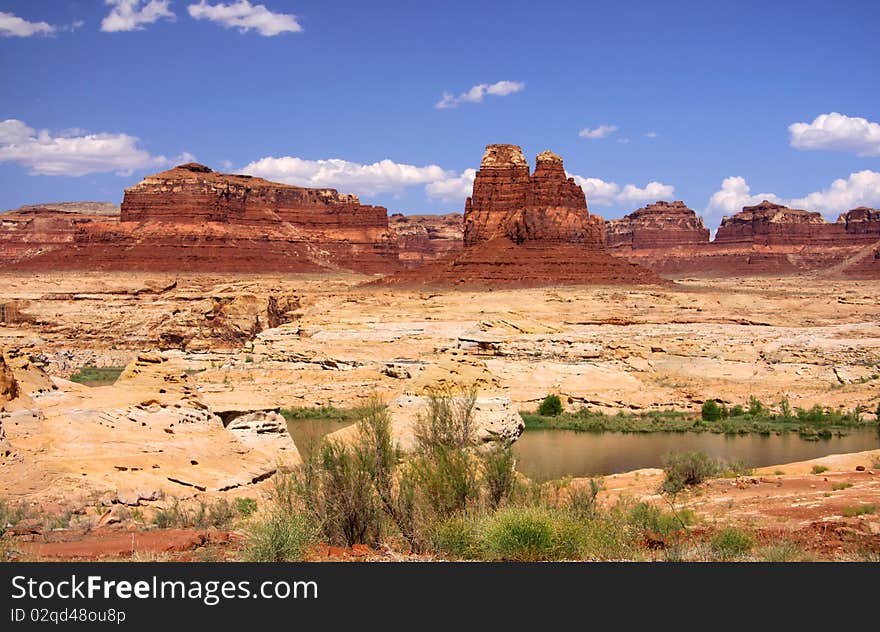 Scenic Desert Landscape